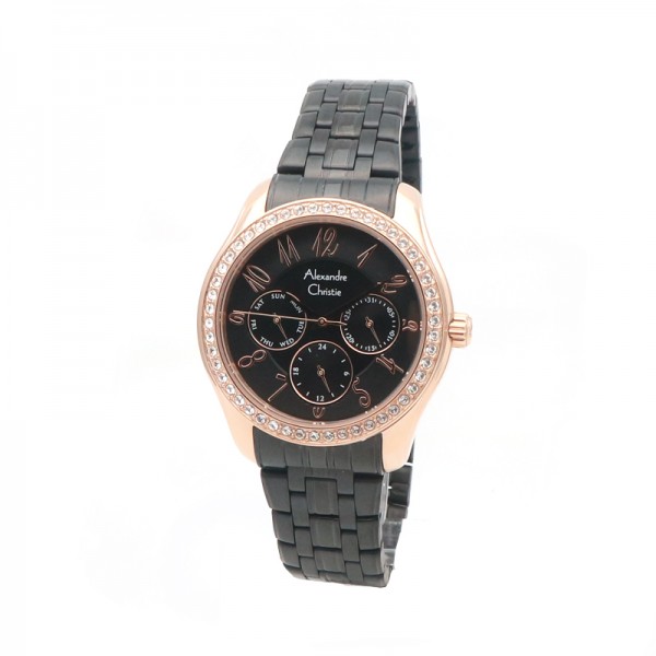 Alexandre Christie AC 2497 Rosegold Black BFBBRBA